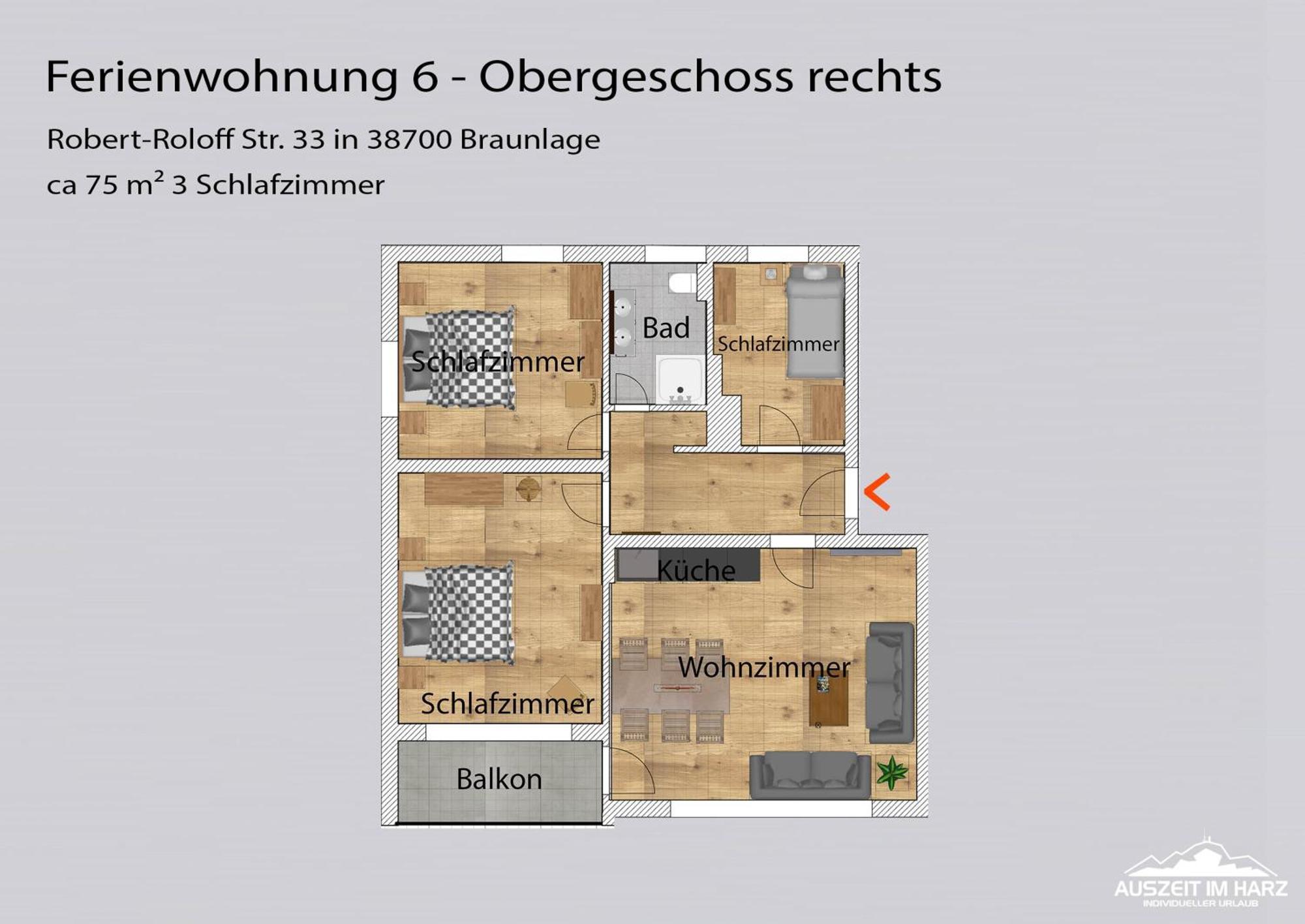 Auszeit Im Harz Haus 3 Wohnung 6 Braunlage Esterno foto